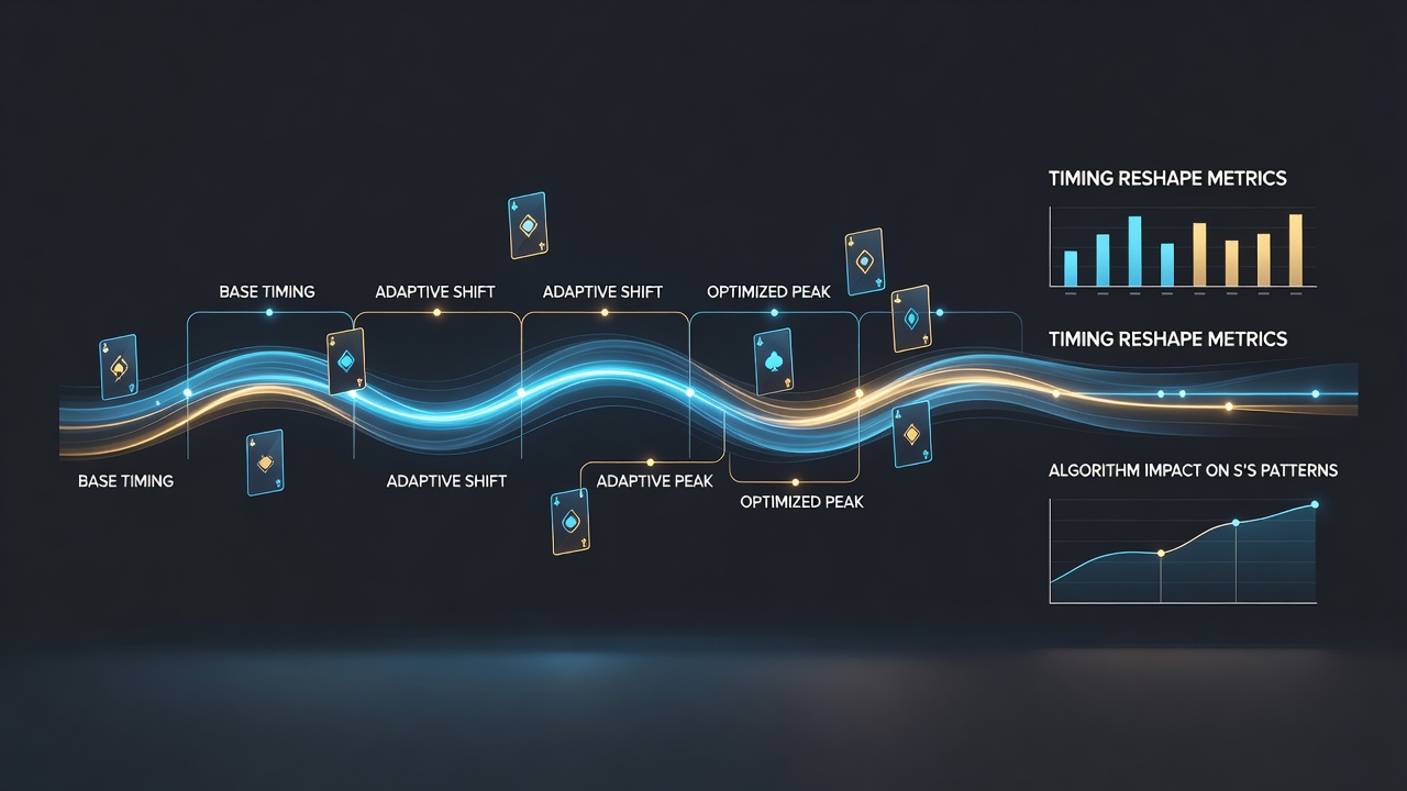 Close-up view of virtual poker table with adaptive lighting highlighting betting areas during extended play
