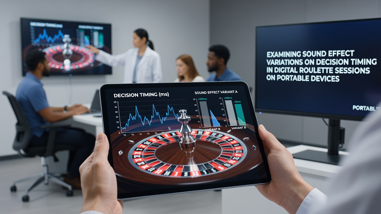 Split-screen view of two mobile roulette interfaces showing contrasting sound effect visualizations during active gameplay